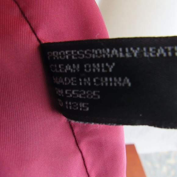 Y2K Lamb Leather Sleek Black Jacket Womens 7/8 S Patchwork Design Express - Picture 5 of 16